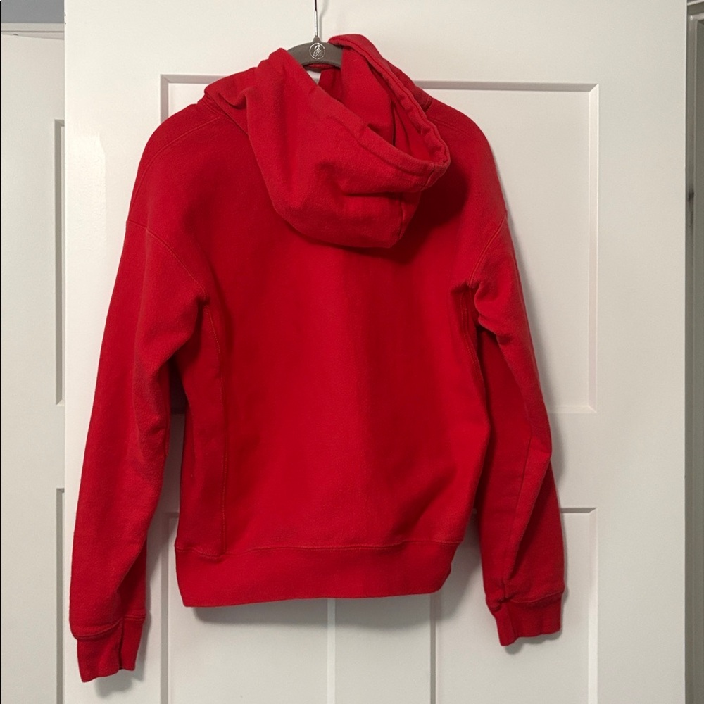 Champion reverse weave women’s red hoodie size: M - Picture 6 of 6